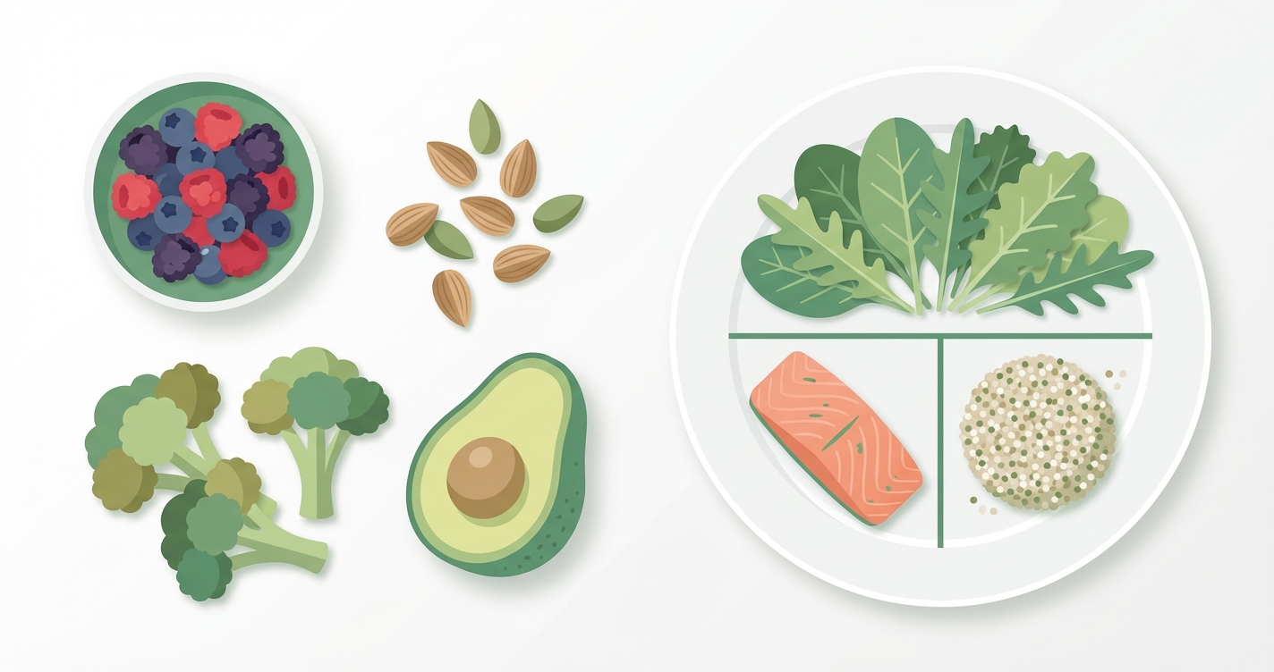 Insulin resistance diet — low glycemic load foods and balanced plate method