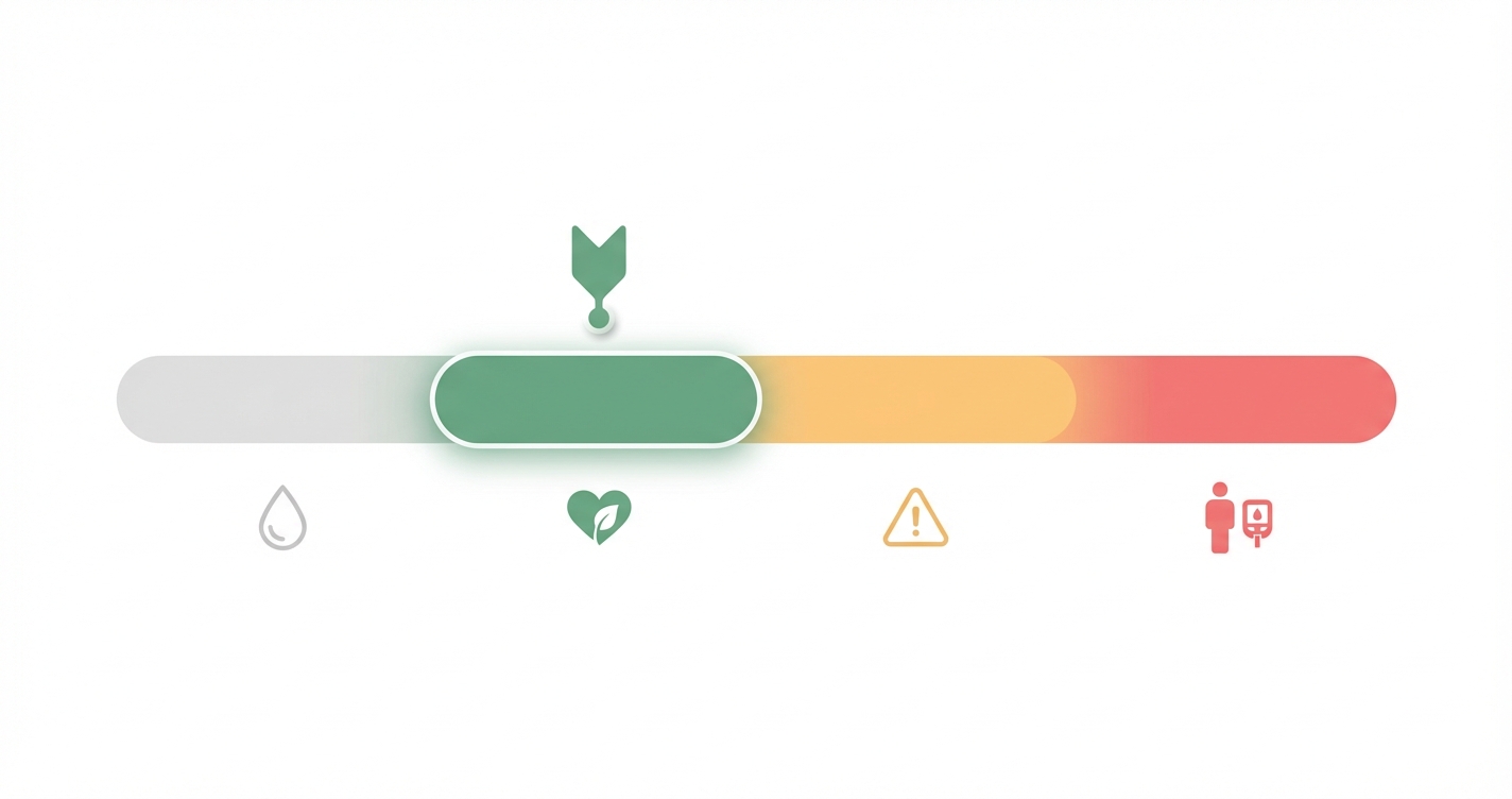 Normal random glucose levels — blood sugar range chart