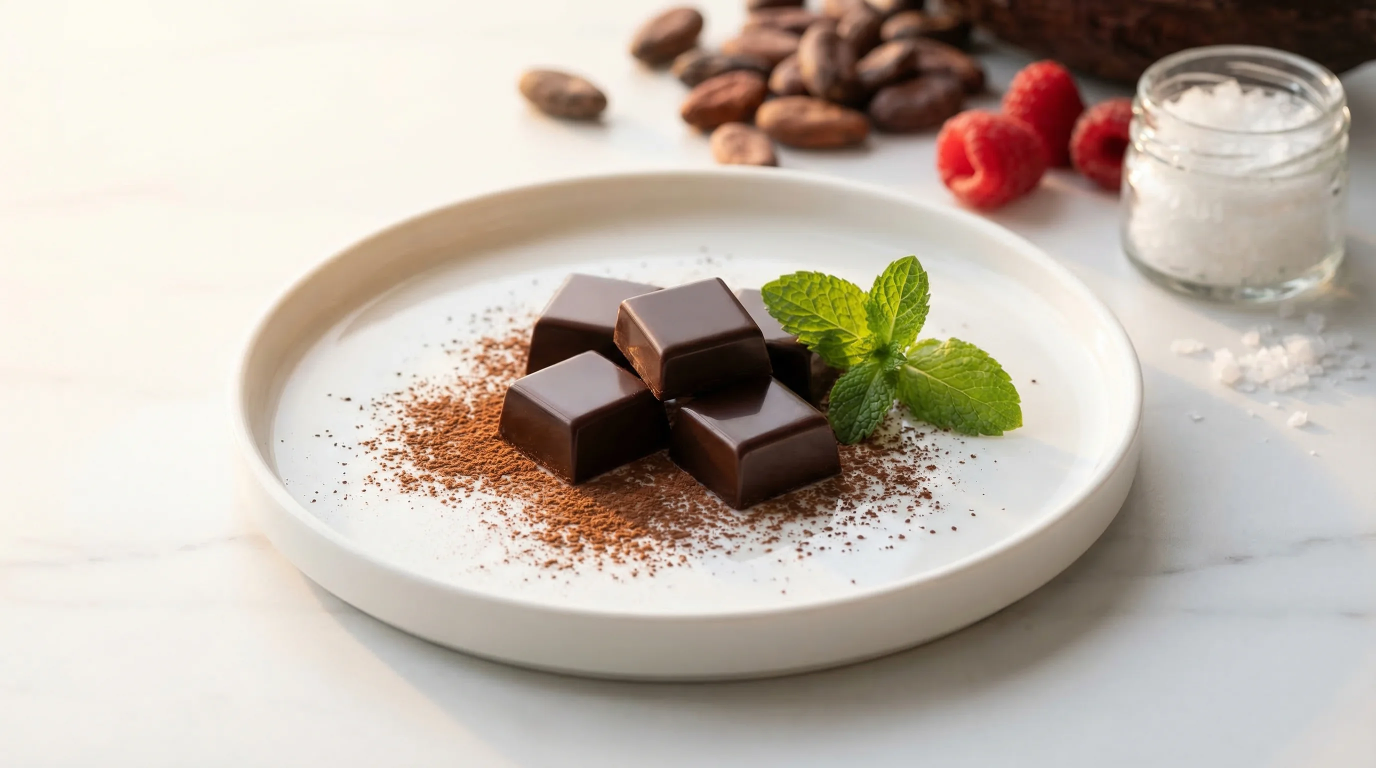 Dark Chocolate Squares - Low Glycemic Recipe