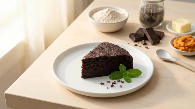Blood Sugar-Friendly Dark Chocolate Celebration Cake - Low Glycemic Recipe