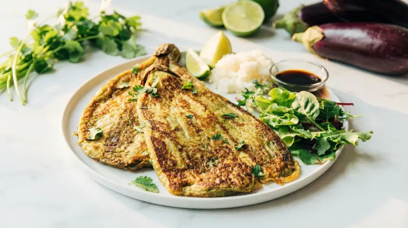 Low-Glycemic Filipino Eggplant Omelet (Tortang Talong) - Low Glycemic Recipe