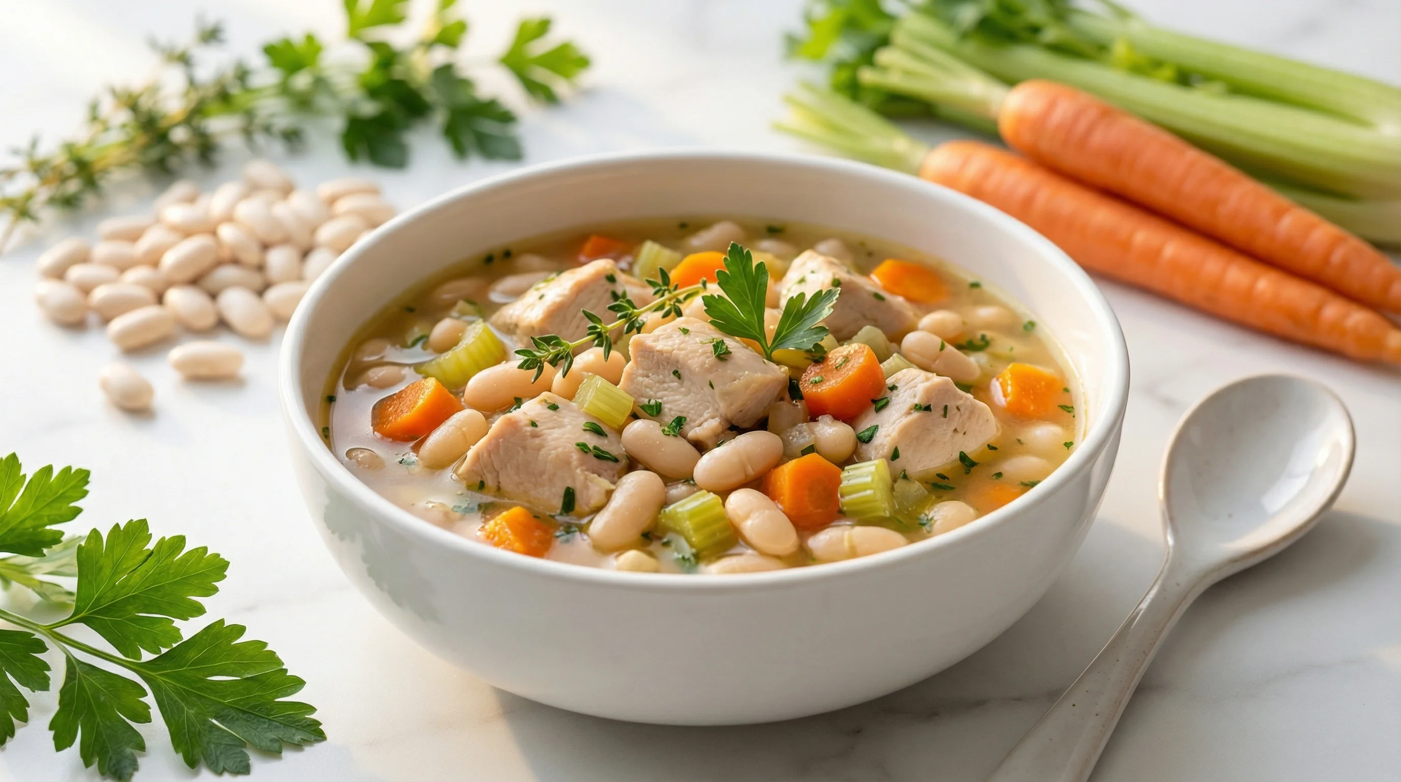 Low-Glycemic Chicken and White Bean Casserole - Low Glycemic Recipe