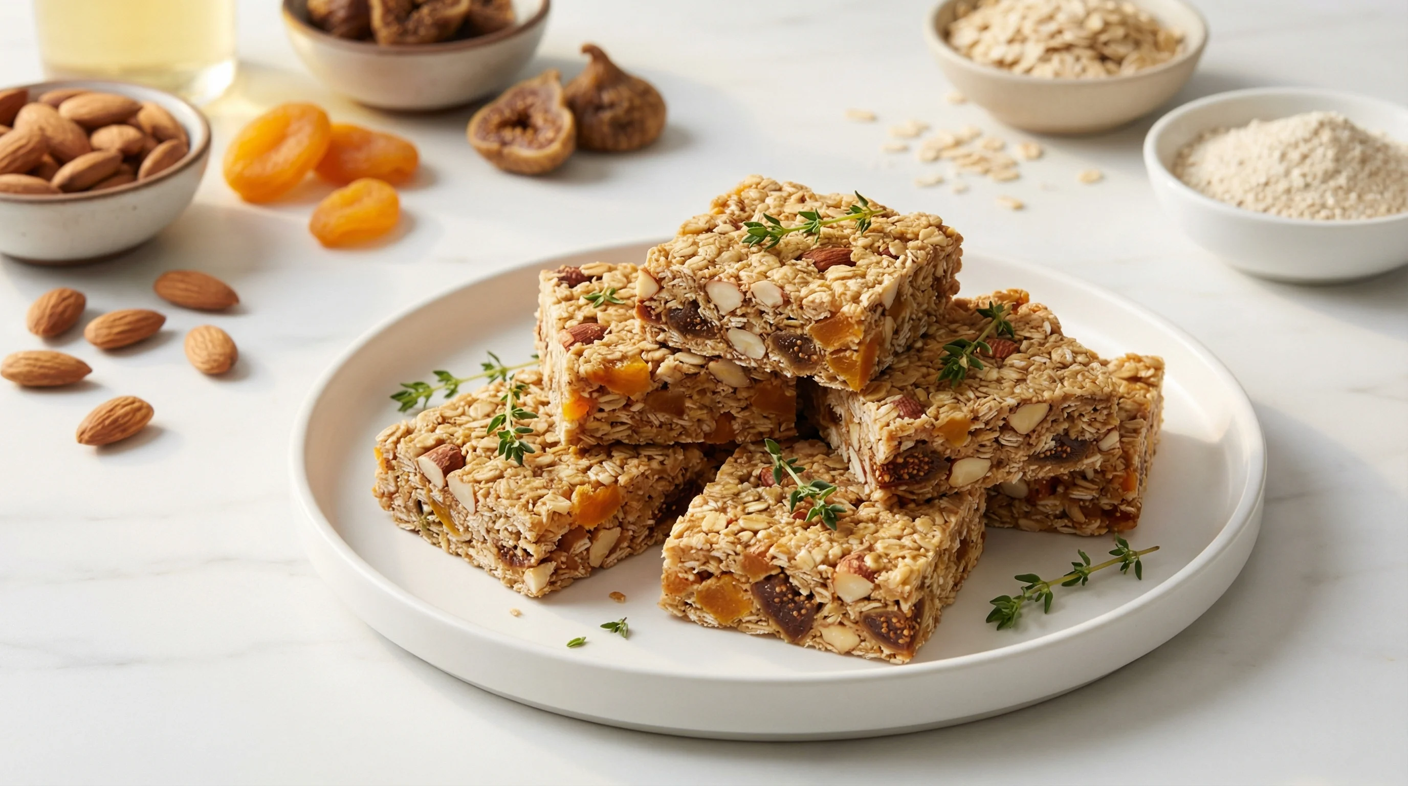 Low-Glycemic Fruit & Nut Energy Bars - Low Glycemic Recipe