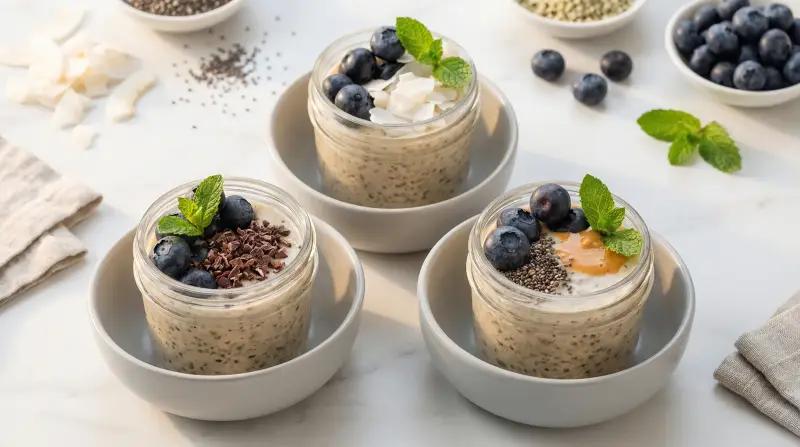 Low-Glycemic Hemp & Chia Overnight Breakfast Bowl - Low Glycemic Recipe