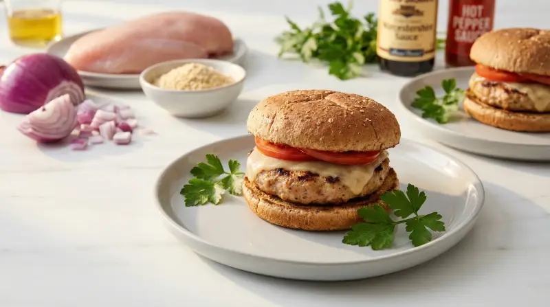 Low-Glycemic Grilled Turkey Burgers with Whole Grain Buns - Low Glycemic Recipe