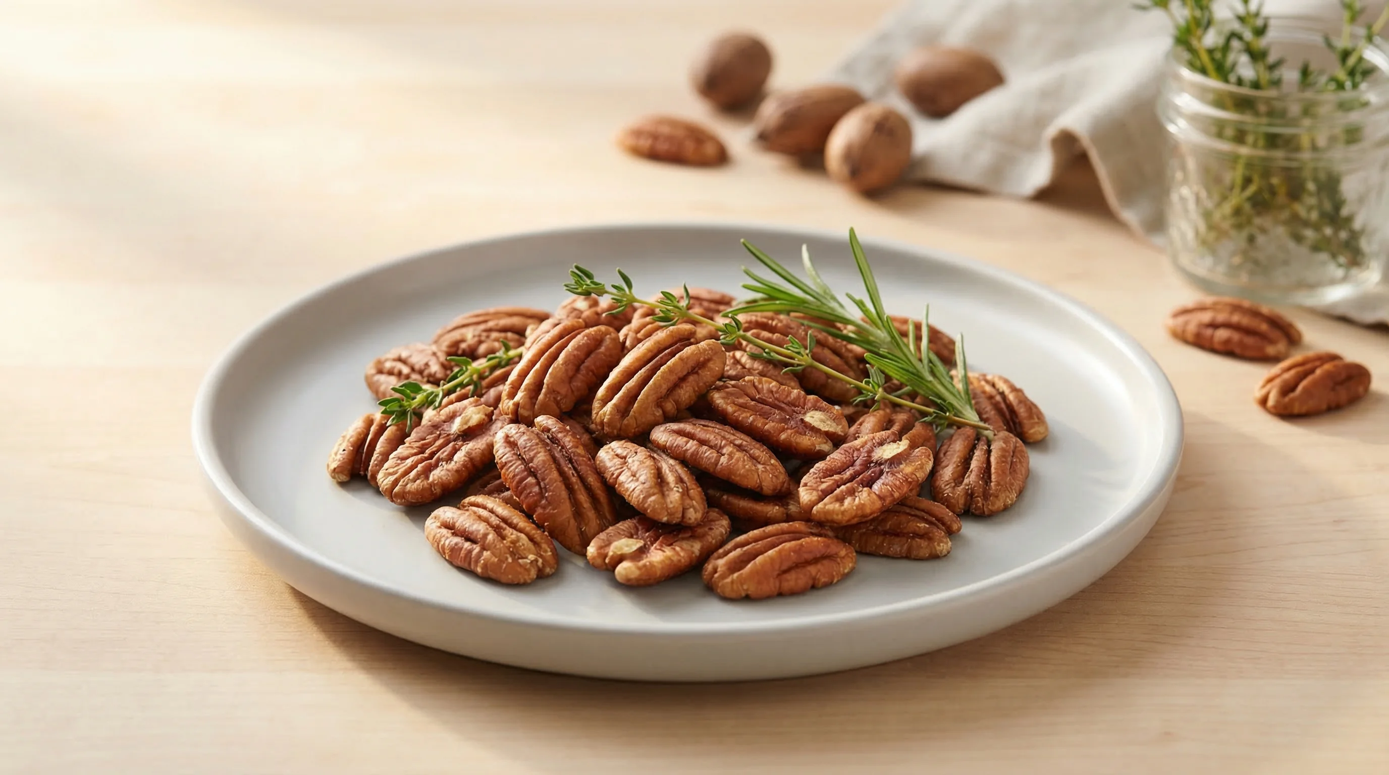 Handful of Pecans - Low Glycemic Recipe
