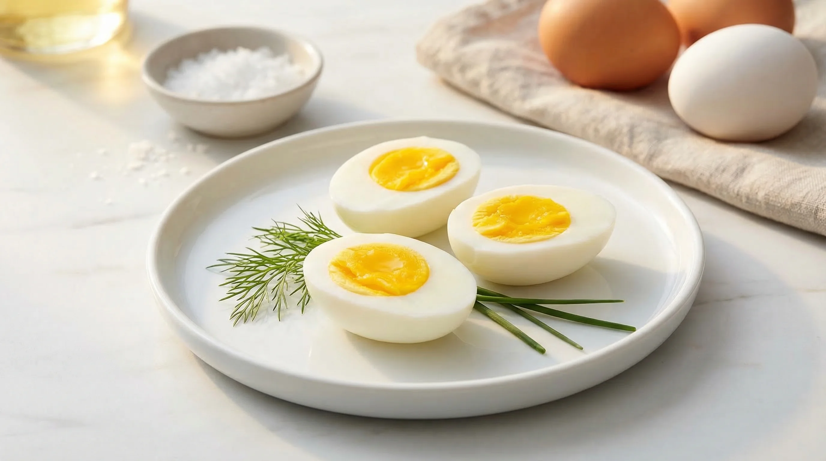 Perfect Hard-Boiled Eggs - Low Glycemic Recipe