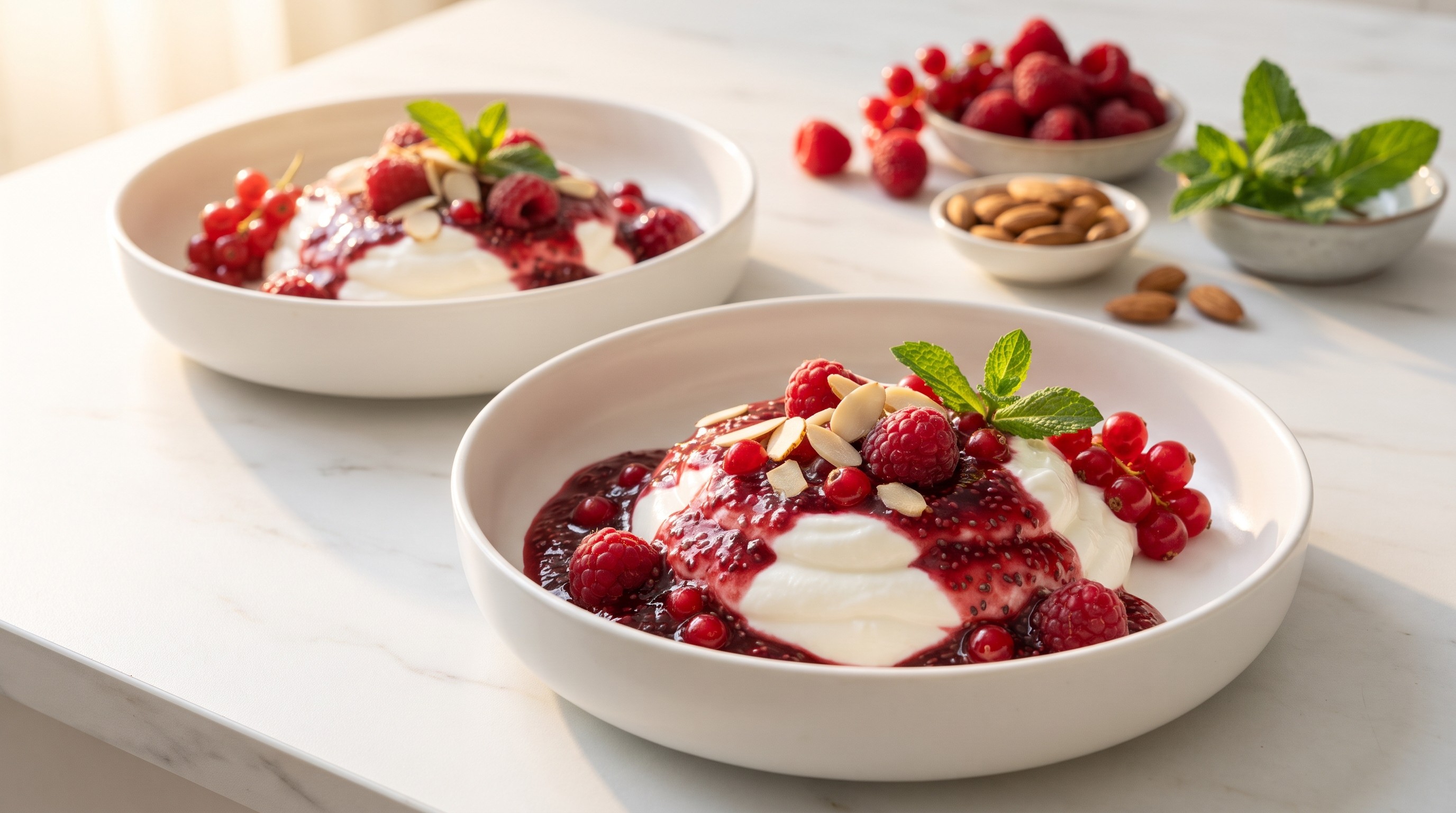 Rote Grütze Baixo IG com Quark - Receita de Baixo Índice Glicêmico