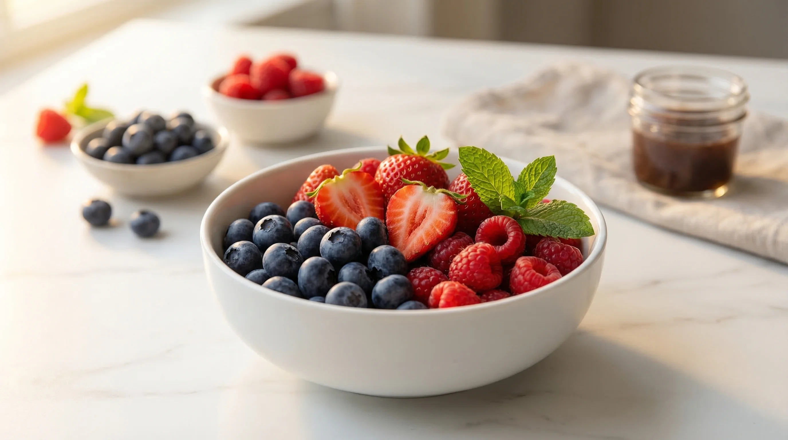 Low-Glycemic Mixed Berry Bowl - Low Glycemic Recipe