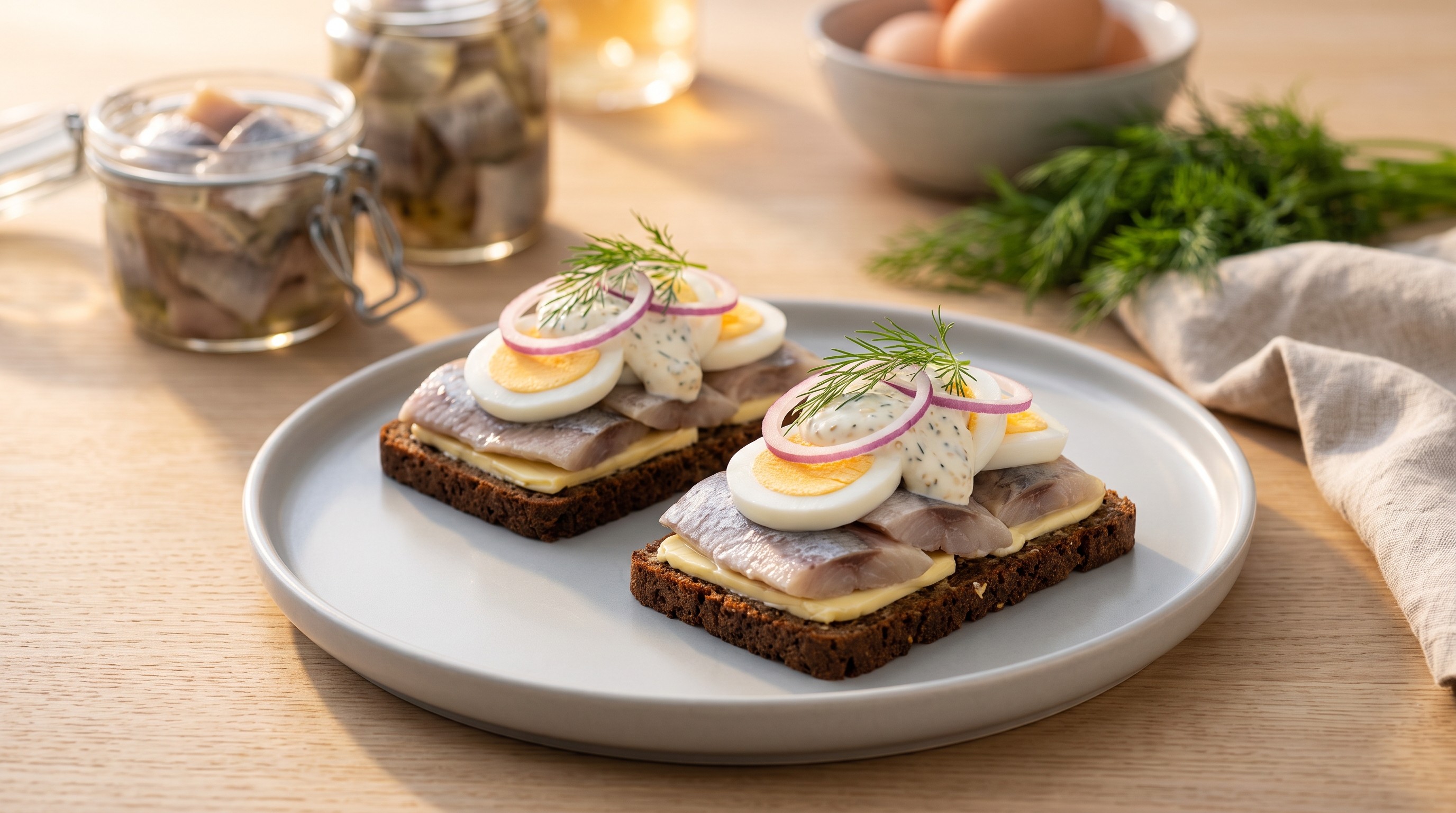 丹麥開放式三明治 Smørrebrød — 低升糖裸麥三明治 - 低升糖食譜